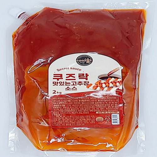 소스 - 맛있는고추장 소스(매콤한맛) (소떡소떡) 9 팩 묶음상품